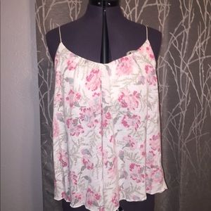 AE summer cotton camisole sport like built in bra